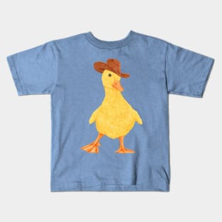 Daphne The Cowgirl Duckling Kids T-Shirt